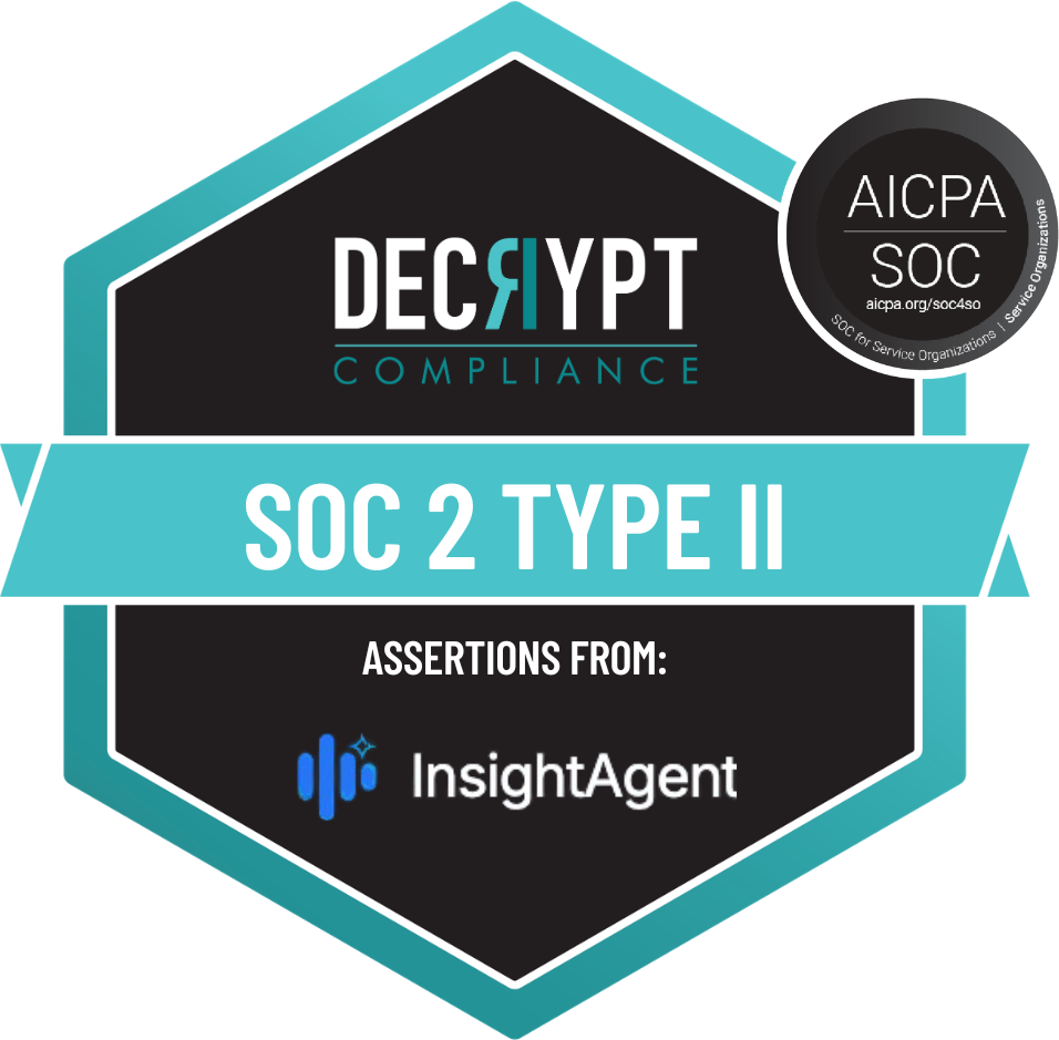 SOC 2 Type II — InsightAgent Inc., attested by Decrypt Compliance